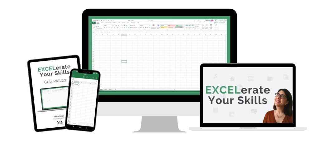Mockups curso online Excel - Excelerate Your Skills